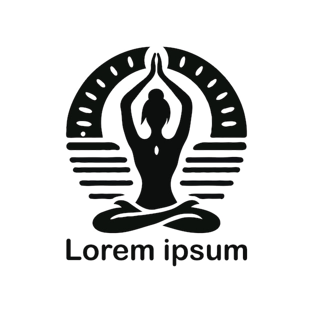 a yoga logo studio