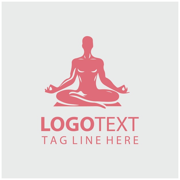 Yoga Logo Vector Illustration