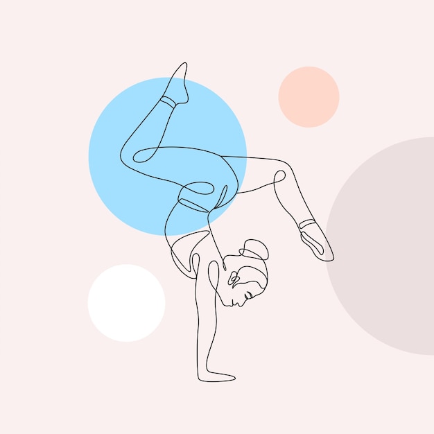 Yoga pose woman design for international yoga day