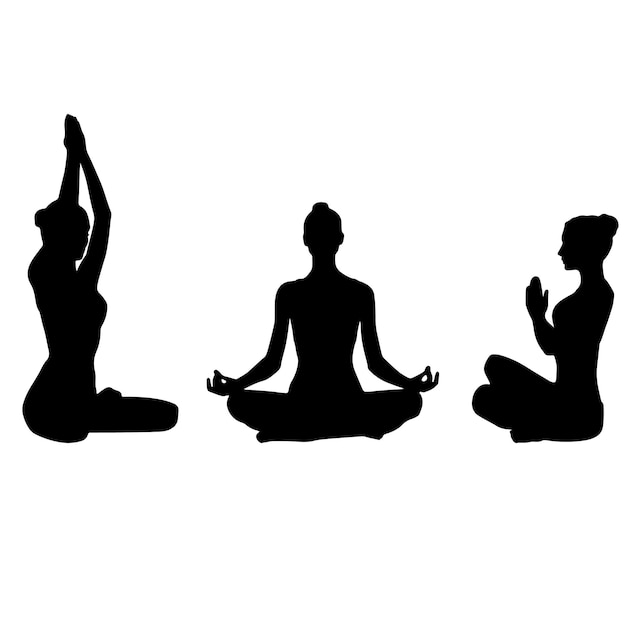 Yoga Silhouette Woman