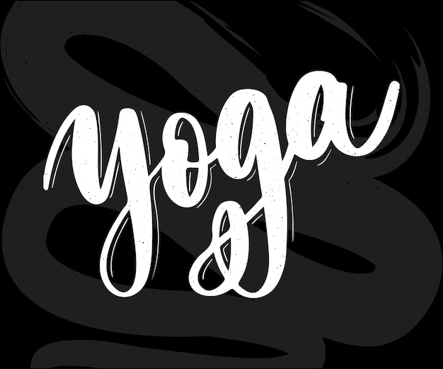 Yoga studio concept logo design