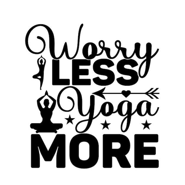 yoga SVG t shirt design