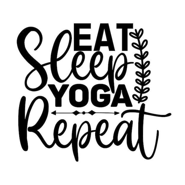 yoga SVG t shirt design