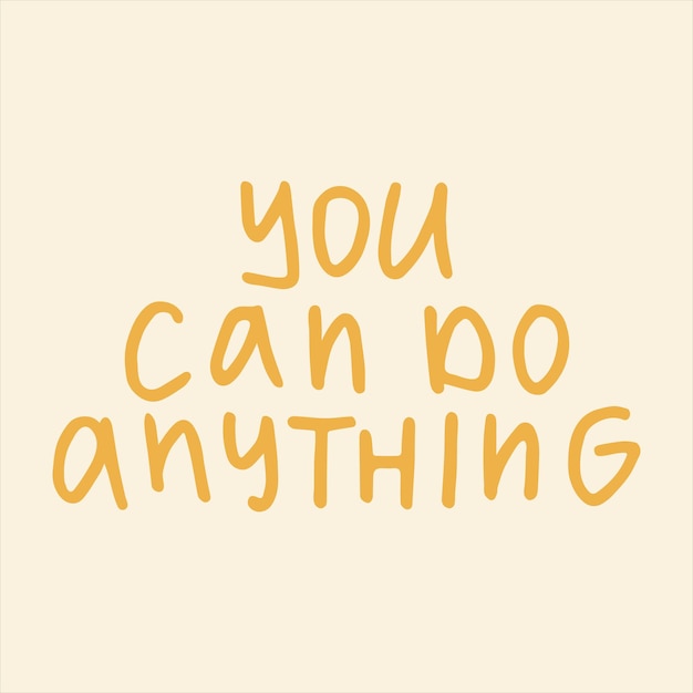 You can do anything handwritten with a marker quote