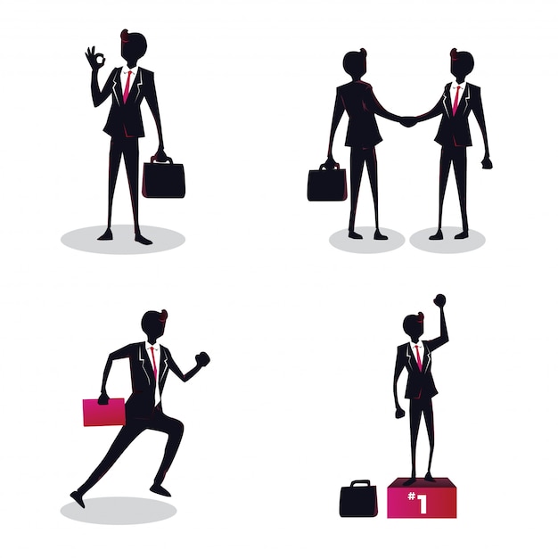 Young Creative Businessman Concept Illustration