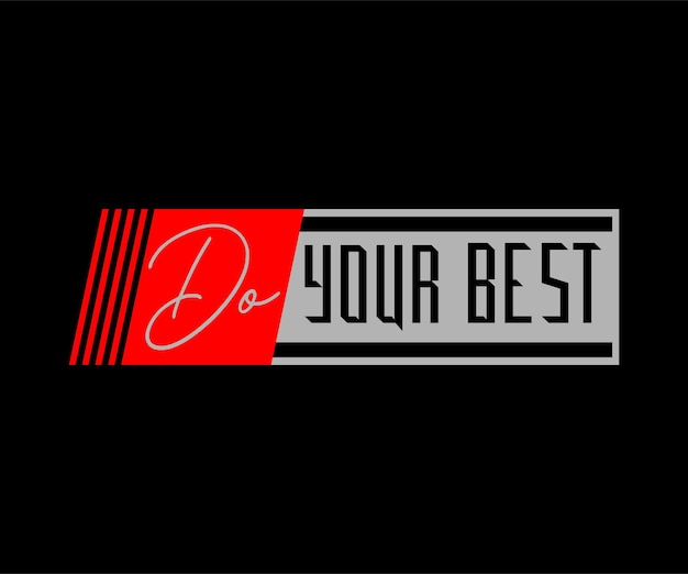 do your best vector typography tshirt design for digital tshirt screen printing