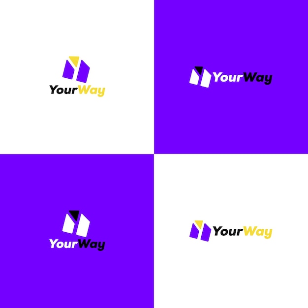 yourway logo design - y letter logo