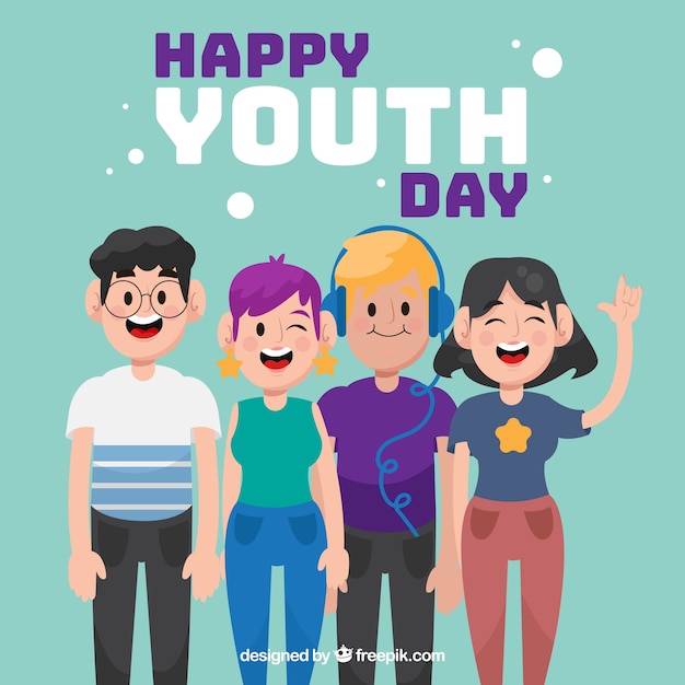 Youth day background