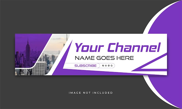 Youtube banner and cover design