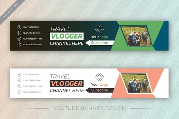 YouTube Cover traveling for personal and business template