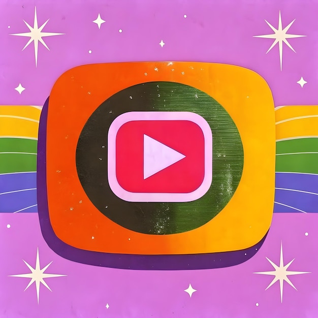 Vector youtube icon youtube logo