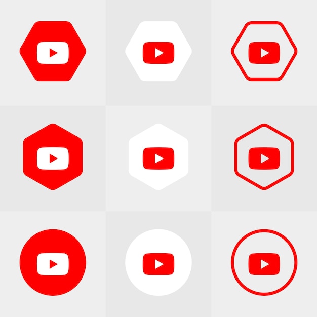 Youtube social media logo