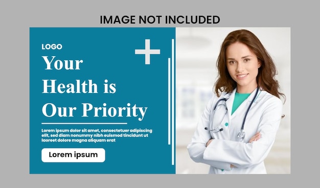 youtube thumbnail health design template