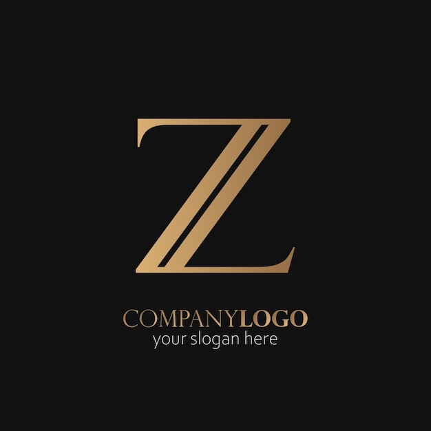 Z letter logo elegant