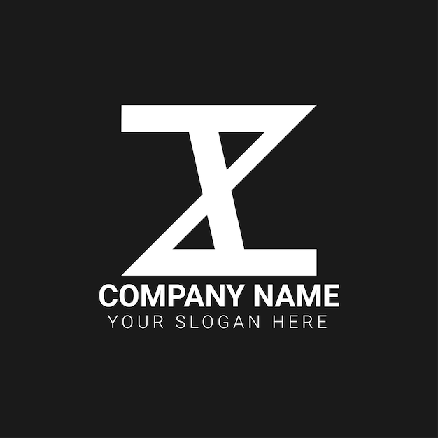 ZAA logo design template