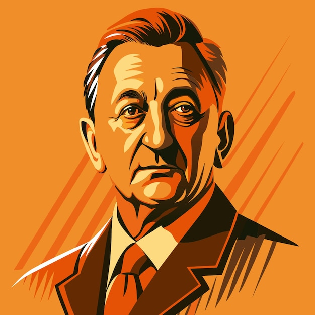 zelenskiy vector illustration flat 2