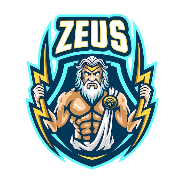 Zeus Mascot Logo