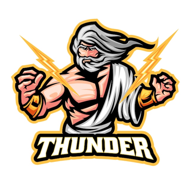 Zeus Mascot Logo