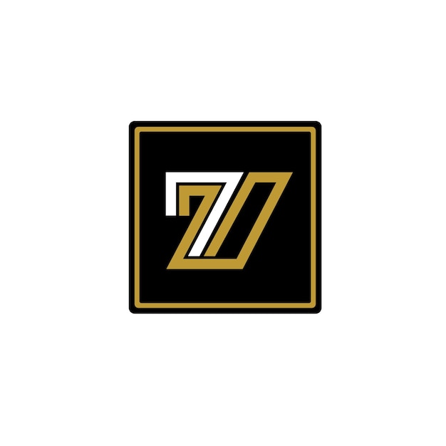 ZI 21 71 vector logo design