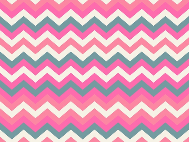 Zig zag geometric vector seamless pattern Chevron futuristic en