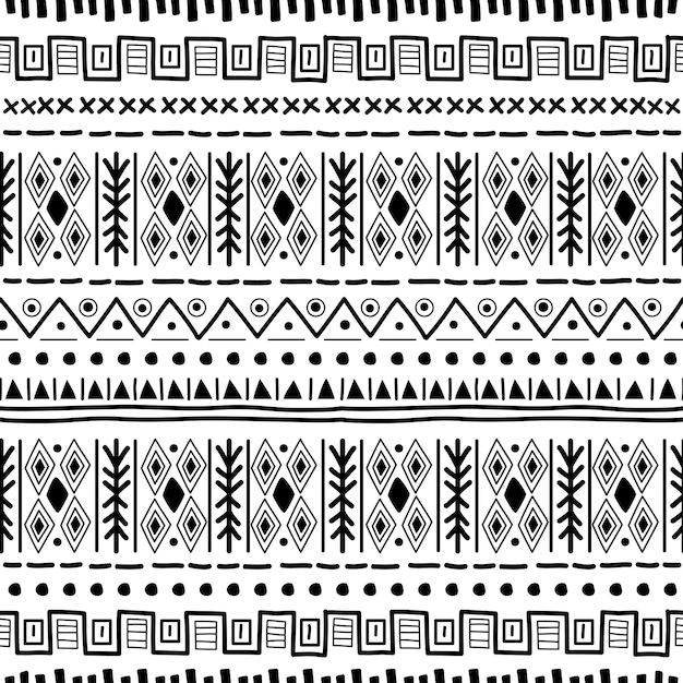 Zigzag maya pattern3