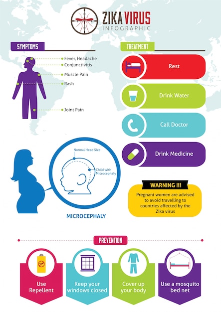 Zika Virus Infographics