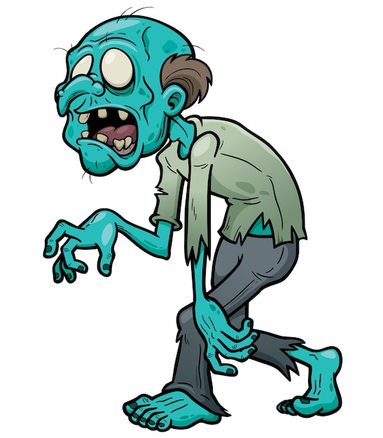 Zombie cartoon