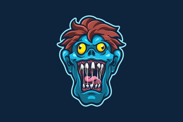 Zombie Mascot Vector