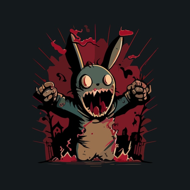 zombie vector illustration