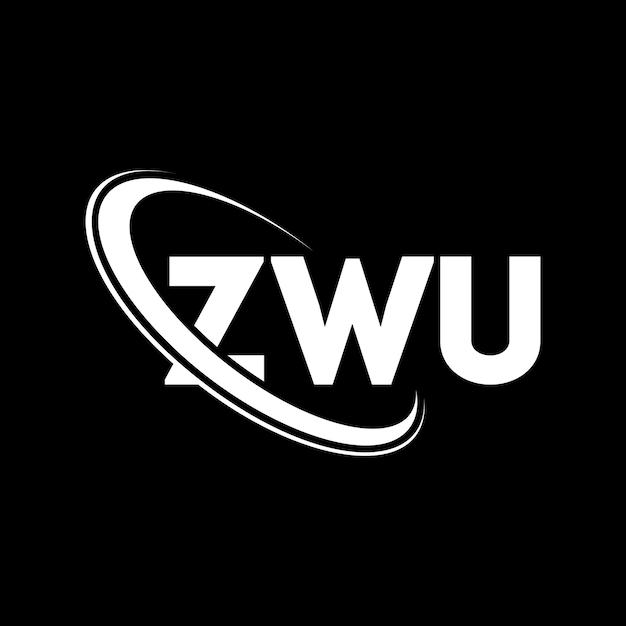 ZWV ZWV logo ZWV letter ZWV circle logo ZWV vector